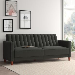 Office couch with pull deals out bed